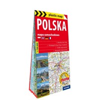 Polska mapa samochodowa 1:700 000 foliowana 2026 - zbiorowa praca - książka