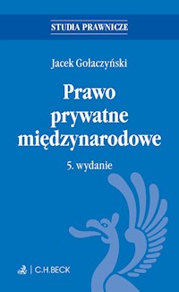 Prawo prywatne międzynarodowe - Jacek Gołaczyński - książka
