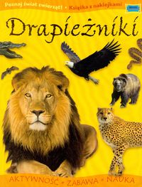 Drapieżniki książka z naklejkami -  - książka