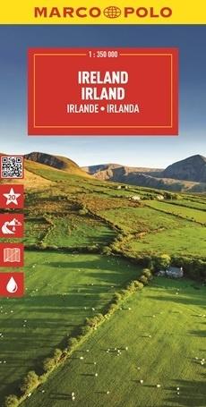 Irlandia. Mapa drogowa w skali 1:350 000 - zbiorowa praca - książka