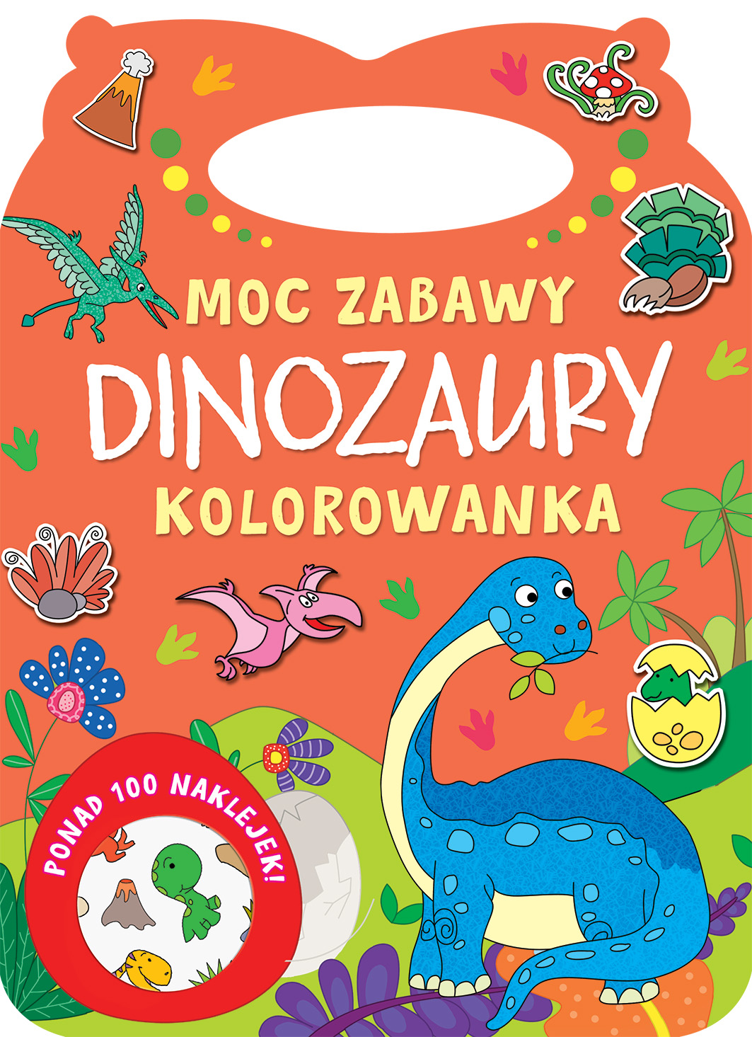 Moc zabawy. Dinozaury. Kolorowanka - zbiorowa praca - książka