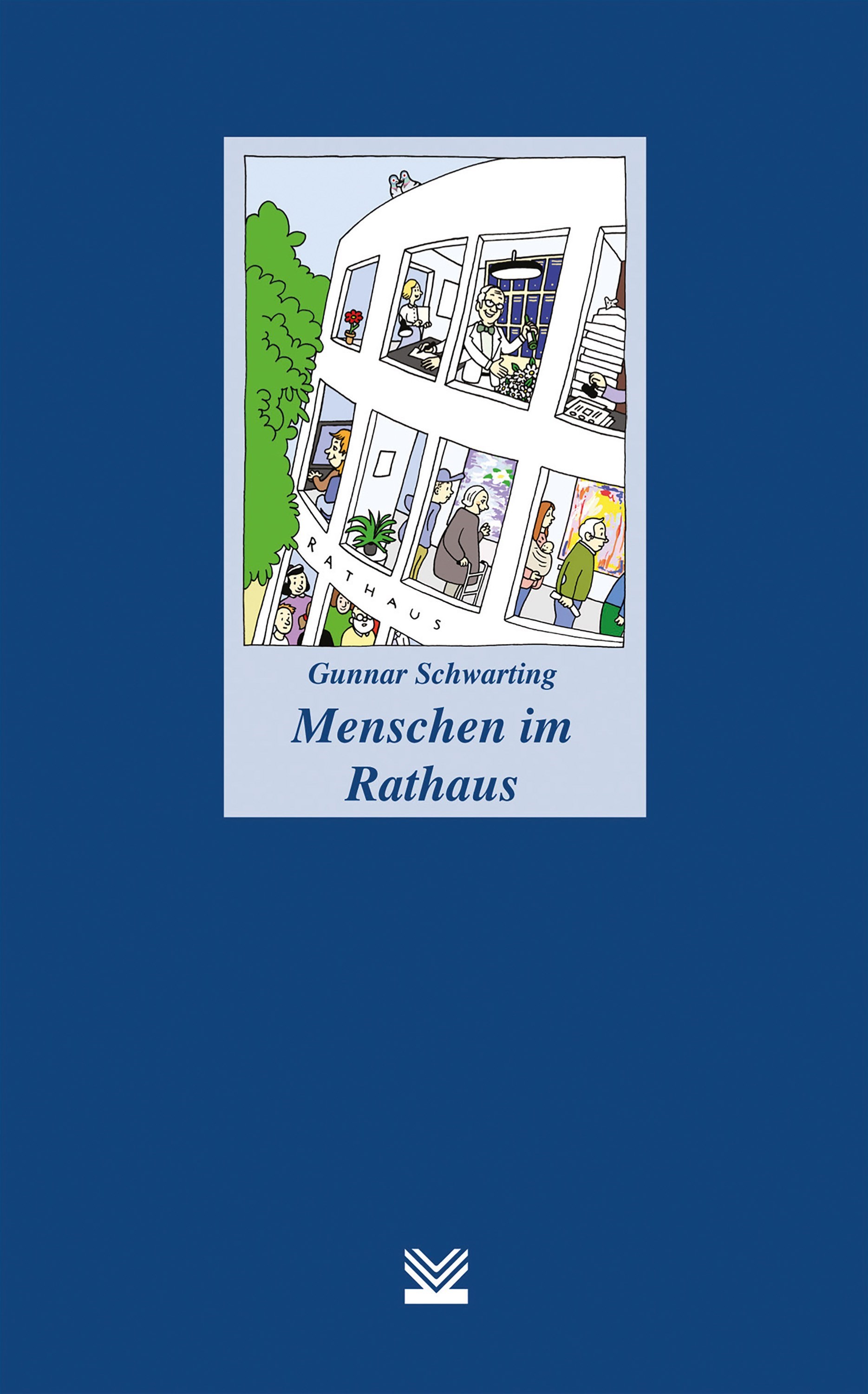 Menschen im Rathaus