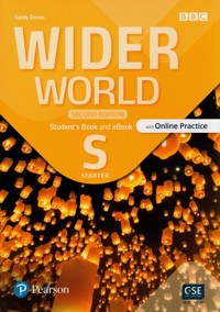Wider World 2nd edition Starter Student's Book with eBook & Online Practice - Zarvas Sandy - książka