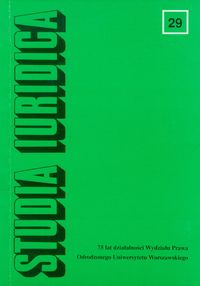 Studia Iuridica Tom 29 -  - książka