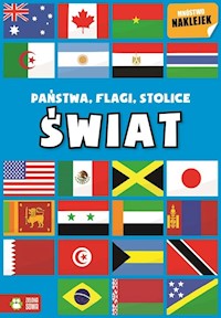 Państwa flagi stolice Świat - - książka