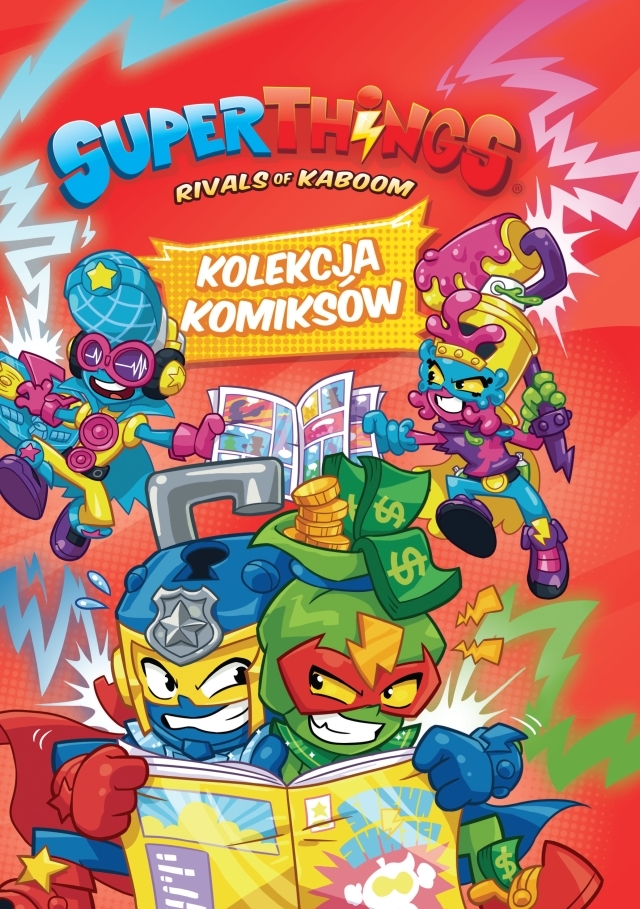 SuperThings Rivals of Kaboom. Kolekcja komiksów 5 - zbiorowa praca - książka