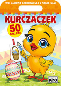 Kurczaczek. Wielkanocna kolorowanka z naklejkami - Artur Rajch - książka