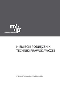 Niemiecki podręcznik techniki prawodawczej -  - książka