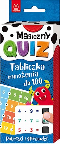 Magiczny quiz Tabliczka mnożenia do 100 - Bator Agnieszka - książka