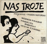Nas troje z płytą CD -  - książka