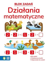 Blok zadań. Działania matematyczne - Leszek Gołuchowski - książka