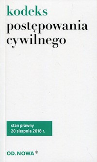Kodeks postępowania cywilnego -  - książka
