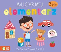 Mali odkrywcy Elementarz 3-latka -  - książka