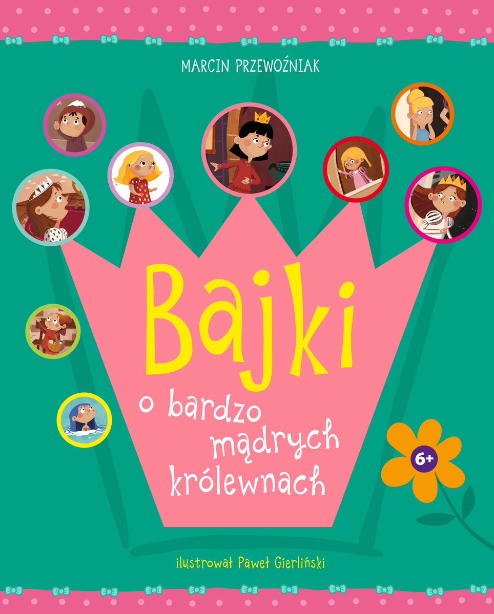 Bajki o bardzo mądrych królewnach - Marcin Przewoźniak, Paweł Gierliński (ilustr.) - audiobook + książka