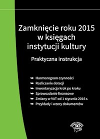 Zamknięcie roku 2015 w księgach instytucji kultury - Grzegorz Magdziarz - książka