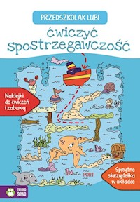 Przedszkolak lubi ćwiczyć spostrzegawczość -  - książka