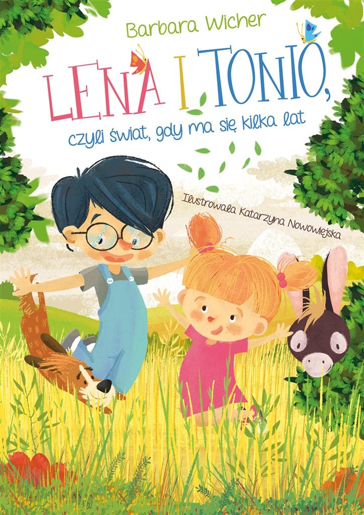 Lena i Tonio, czyli świat, gdy ma się kilka lat - Barbara Wicher - audiobook + książka