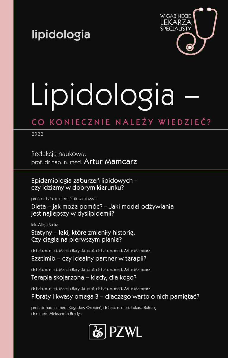 Lipidologia – co koniecznie należy wiedzieć? W gabinecie lekarza specjalisty. - Artur Mamcarz - książka