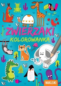 Kolorowanka A4  Zwierzaki -  - książka