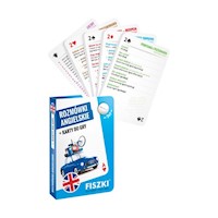 Rozmówki angielskie i karty do gry 2 w 1 - Kinga Perczyńska - książka