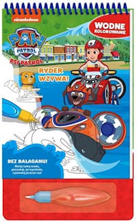 Psi Patrol Wodne kolorowanie Ryder wzywa -  - książka