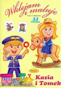 Kasia i Tomek Wklejam i maluję -  - książka
