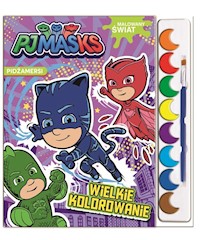 Pidżamersi Malowany świat Wielkie kolorowanie -  - książka