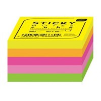 Karteczki samoprzylepne 50x50mm/250k - neon (419050) -  - książka