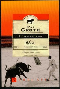 Rioja dla matadora - Grote Paul - książka