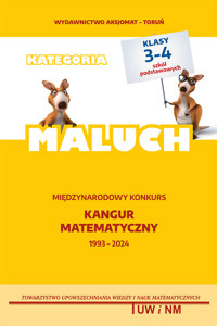 Matematyka z wesołym kangurem kategoria Maluch 2024 -  - książka