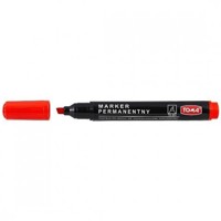 Marker permanentny Toma 2-5mm - czerwony (TO-201) -  - książka