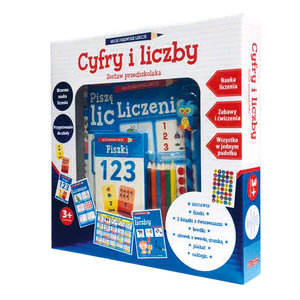 Moje pierwsze lekcje: Cyfry i liczby. Zestaw przedszkolaka - zbiorowa praca - książka