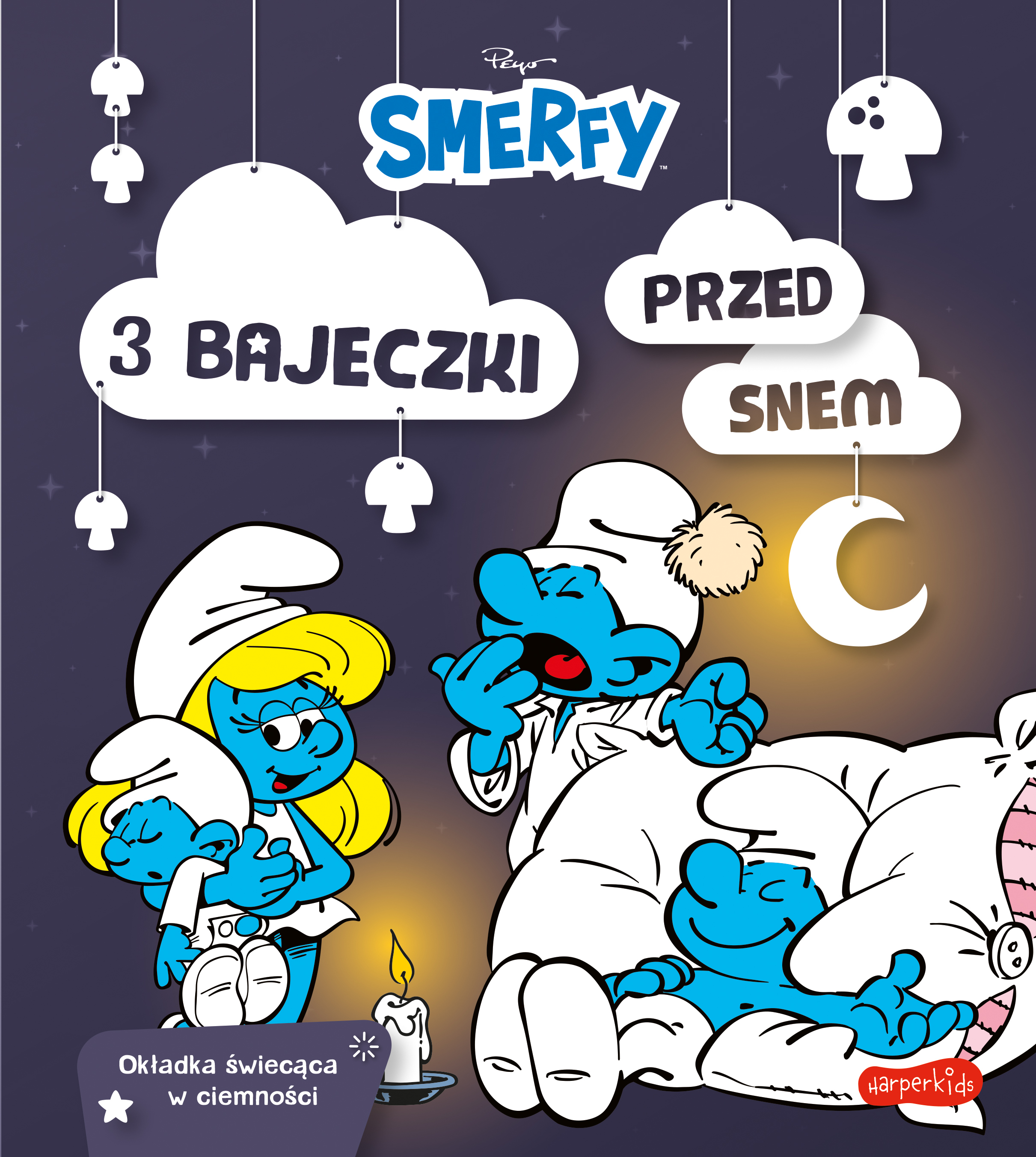 Smerfy. 3 bajeczki przed snem - zbiorowa praca - książka