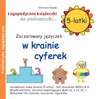 Zaczarowany języczek w krainie cyferek 5-latki - Katarzyna Patalan - książka