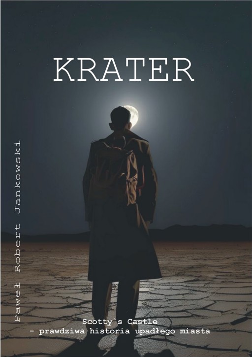 Okładka książki KRATER Scotty`s Castle - prawdziwa historia upadłego miasta.