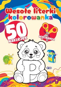 Wesołe literki. Kolorowanka - zbiorowa praca - książka