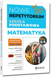 Nowe Repetytorium - szkoła podstawowa. Matematyka, kl. 4-6 - 2024-2026 - Gancarczyk Roman - książka