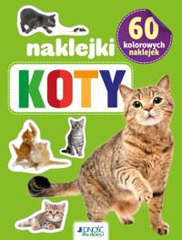 Koty. 60 kolorowych naklejek - zbiorowa praca - książka