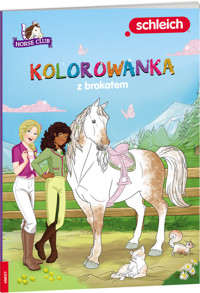 Horse Club Kolorowanka z brokatem -  - książka