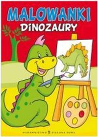 Malowanki Dinozaury -  - książka