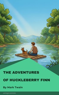 The Adventures of Huckleberry Finn - Mark Twain - ebook + książka