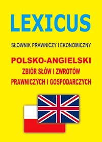 LEXICUS Słownik prawniczy i ekonomiczny polsko-angielski - Gordon Jacek - książka