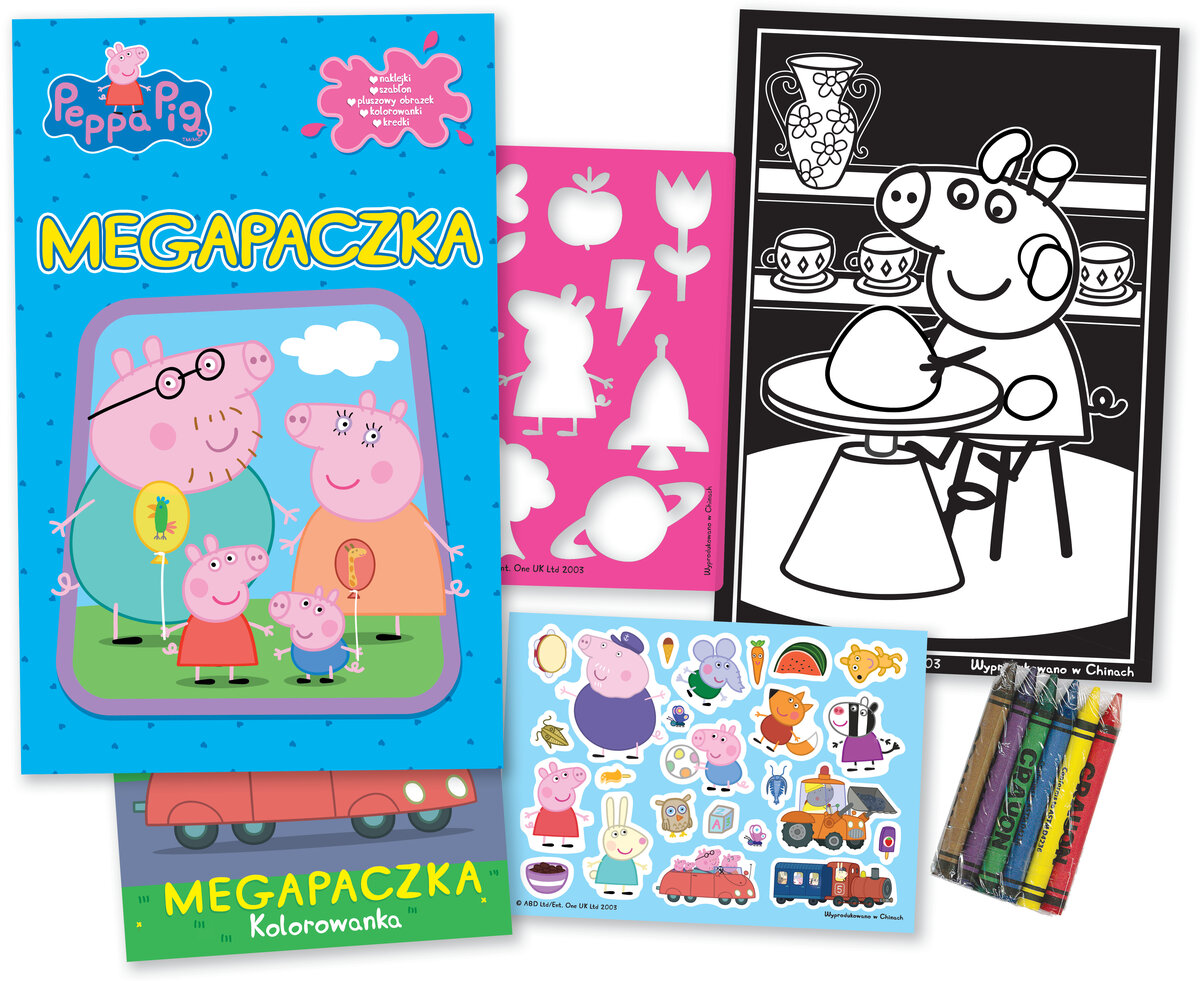 Peppa Pig. Megapaczka - zbiorowa praca - książka