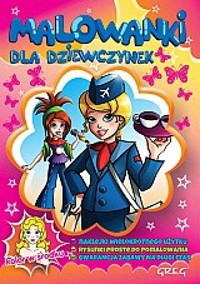 Malowanki dla dziewczynek - zbiorowa praca - książka