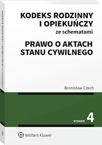 Kodeks rodzinny i opiekuńczy ze schematami Prawo o aktach stanu cywilnego - Bronisław Czech - książka