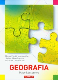 Geografia Mapy konturowe -  - książka