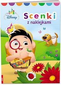 Disney Maluch Scenki z naklejkami -  - książka