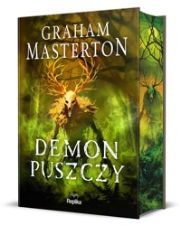 Demon puszczy (barwione brzegi) - Graham Masterton,  - ebook + książka