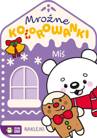 Mroźne kolorowanki. Miś -  - książka