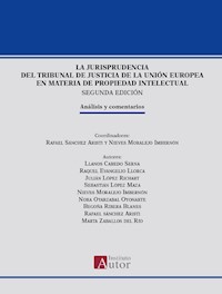 La jurisprudencia del Tribunal de Justicia de la Unión Europea en materia de propiedad intelectual - Llanos Cebado Serna - ebook